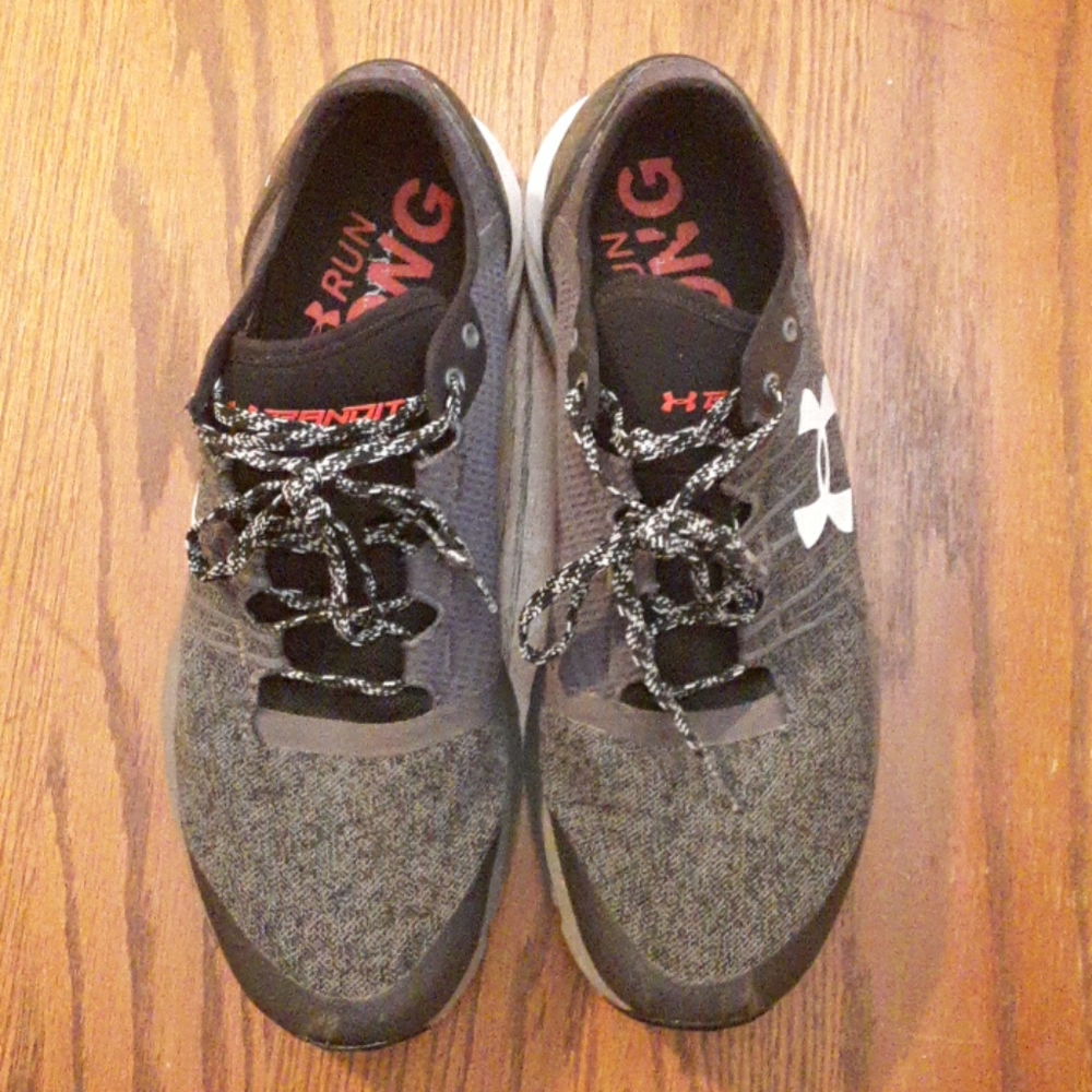Under Armour Gray fabric running shoes